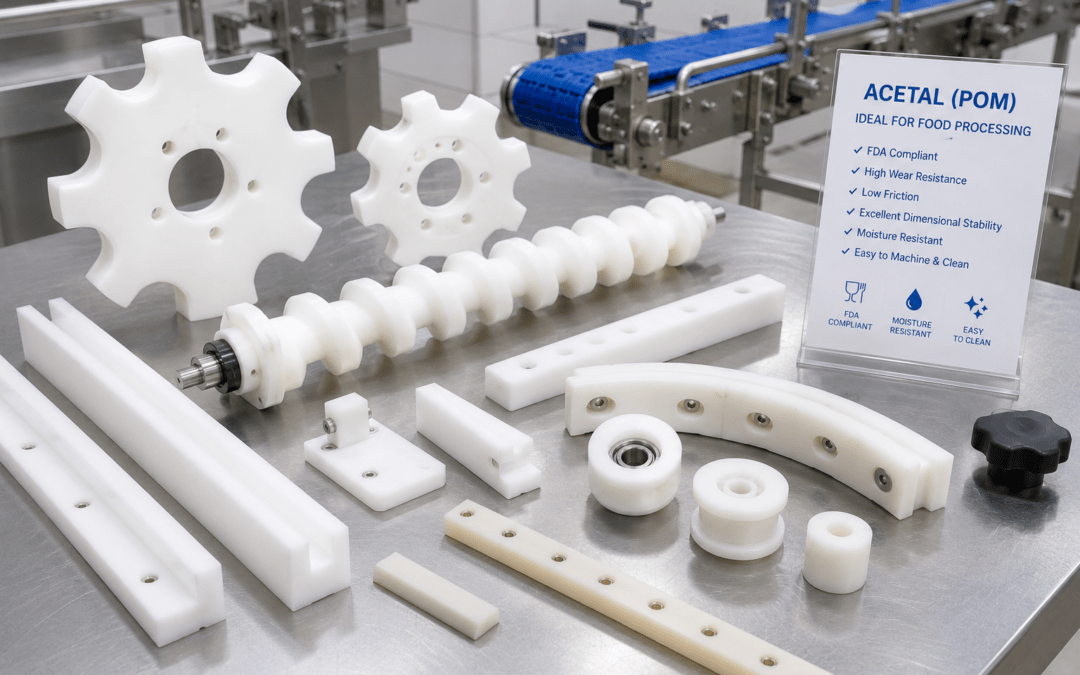 Acetal POM for Food Processing and Packaging Equipment