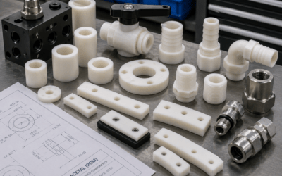 Acetal POM for Heavy Equipment Components