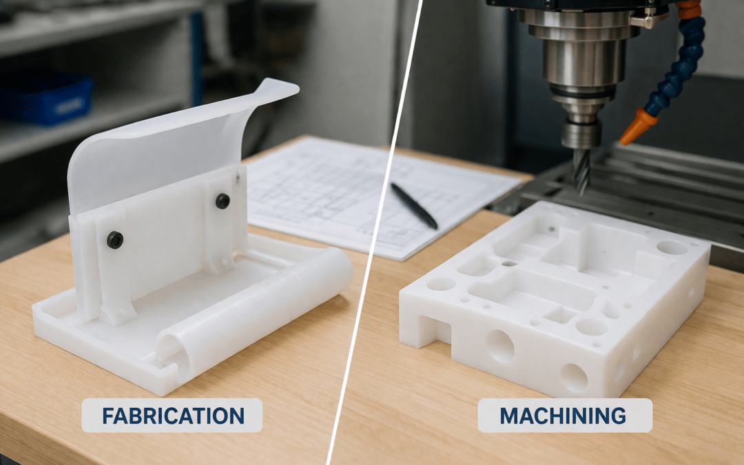 Plastic Fabrication vs Machining: 6 Essential Factors to Compare