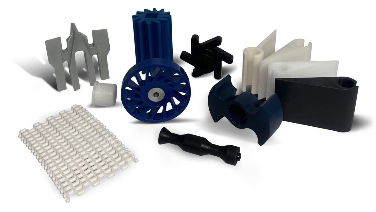 Food-grade engineering plastic star wheels and cams used in food processing equipment