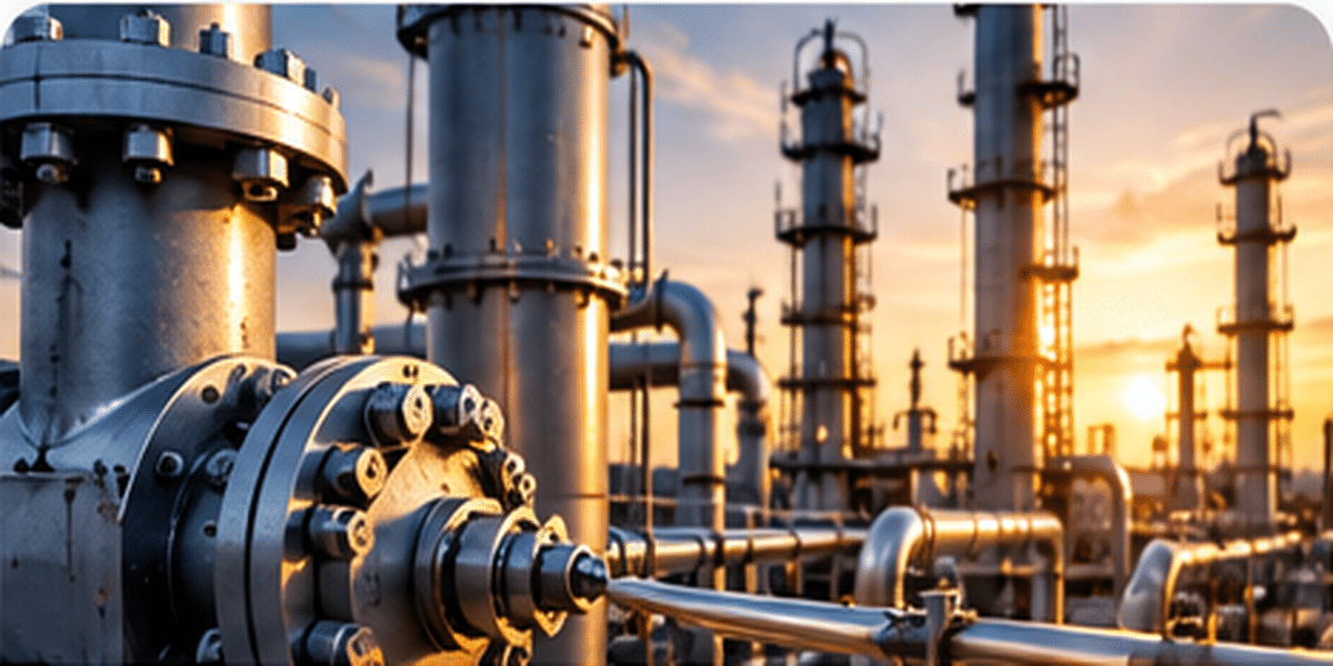 modern-plastics-oil-gas-energy-industry Oil and gas processing equipment and industrial piping