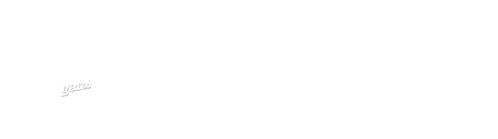 Modern Plastics 80 Years in Business Logo - White