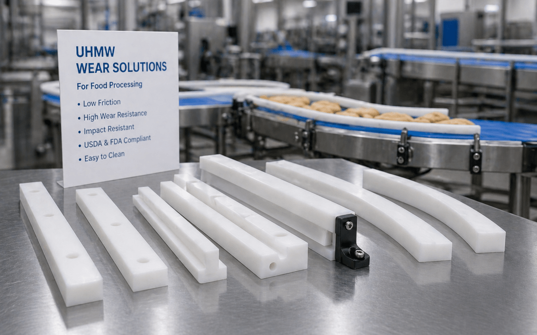UHMW Wear Strips in Food Processing Applications